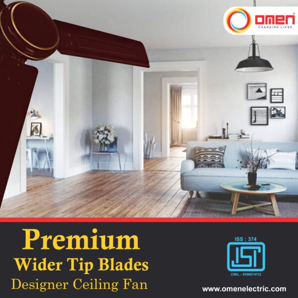 Omen ceiling fan high speed 400Rpm - Image 4