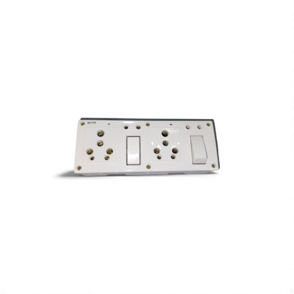 16 AMP double ssc with box power board  With indicator  With 2 pin socket